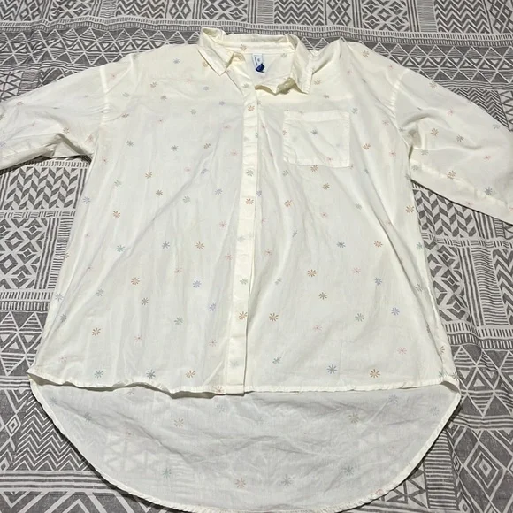 Flower pattern blouse - Picture 2 of 4